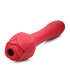 Inmi Bloomgasm Sweet Heart Rose 5X Suction Rose & 10X Vibrator - Red