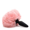 Tailz Snap On Silicone Anal Plug w/3 Interchangeable Tails - Asst Colors