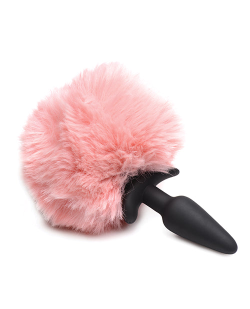 Tailz Snap On Vibrating Silicone Anal Plug w/3 Interchangeable Tails & Remote - Asst Colors