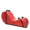 Master Series Kinky Couch Sex Chaise Lounge w/Love Pillows - Drop Ship Only Red