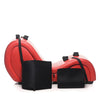 Master Series Kinky Couch Sex Chaise Lounge w/Love Pillows - Drop Ship Only Red