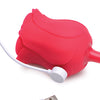 Inmi Bloomgasm Rose Buzz Dual Ended Clit Stim & Vibrator - Red