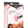 Tailz Interchangeable Bunny Tail - Pink