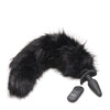 Tailz Snap On Interchangeable Fox Tail - Black
