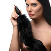 Tailz Snap On Interchangeable Fox Tail - Black