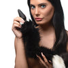 Tailz Snap On Interchangeable Black & White Fox Tail