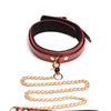 Master Series 6 pc Bondage Set - Burgundy