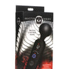 Master Series Thunder Wand 72X Silicone Heating Wand Massager - Black