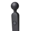 Master Series Thunder Wand 72X Silicone Heating Wand Massager - Black