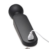 Master Series Thunder Wand 72X Silicone Heating Wand Massager - Black