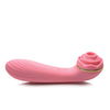 Inmi Bloomgasm Passion Petals 10X Silicone Suction Rose Vibrator - Pink