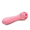Inmi Bloomgasm Passion Petals 10X Silicone Suction Rose Vibrator - Pink