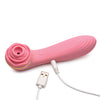 Inmi Bloomgasm Passion Petals 10X Silicone Suction Rose Vibrator - Pink