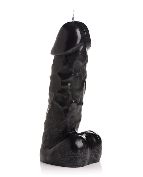 Master Series Dark Pecker Dick Drip Candle - Black