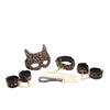 Master Series Leopard Print Bondage Set