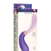 Prisms Vibra-Glass 10x Dual Ended Wavy Silicone/Glass Vibrator - Pari