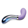 Prisms Vibra-Glass 10x Dual Ended Wavy Silicone/Glass Vibrator - Pari