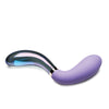 Prisms Vibra-Glass 10x Dual Ended Wavy Silicone/Glass Vibrator - Pari