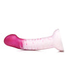 Strap U G Swirl G Spot Silicone Dildo - Pink