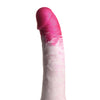 Strap U Real Swirl Realistic Silicone Dildo - Pink