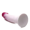 Strap U Real Swirl Realistic Silicone Dildo - Pink