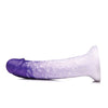 Strap U Real Swirl Realistic Silicone Dildo - Purple