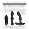 Zero Tolerance Teeter Totter Prostate Massager - Black