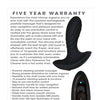 Zero Tolerance The Gentleman Rechargeable Prostate Massager - Black