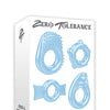 Zero Tolerance Ring a Ding Ding Set of 4 Cock Rings - Blue