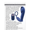 Zero Tolerance Extra Mile C Ring Vibrator - Blue