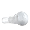 Zero Tolerance Sucking Good Rechargeable Vibrating Pump - White/Clear