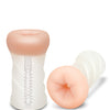 ZOLO Realistic Dual Density Transparent Backdoor Stroker