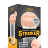 ZOLO Realistic Deep Throat Dual Density Transparent Stroker