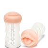 ZOLO Realistic Deep Throat Dual Density Transparent Stroker