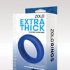 ZOLO Extra Thick Silicone Cock Ring - Blue