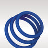 ZOLO Stretchy Silicone Cock Rings - Blue