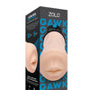 ZOLO Gawk Gawk Deep Throat Vibrating Masturbator - Ivory